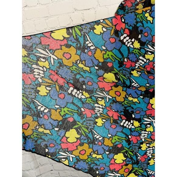 ALI MILES lightweight mesh multicolor open front cardigan sweater XL NWOT - Picture 6 of 9